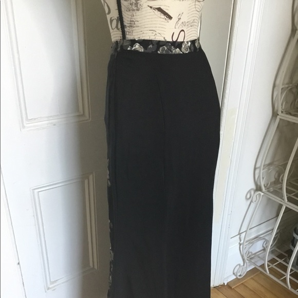 Free People Rose Floral High Slit Maxi Skirt - Picture 5 of 8